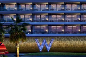 w hotel entrance
